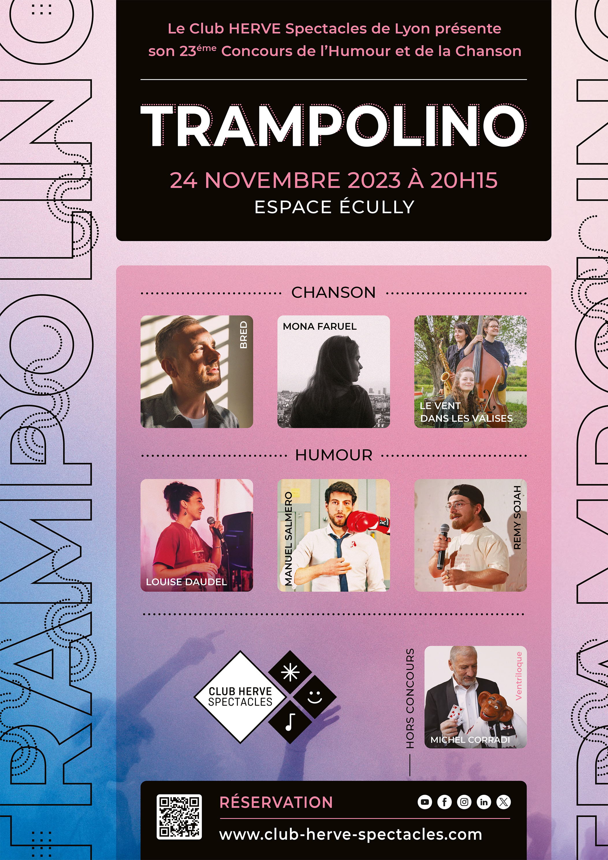 23e TRAMPOLINO - Réservez vos places !