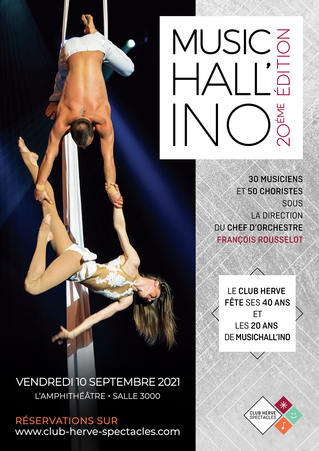 MUSICHALL'INO LYON - Rendez- vous le 10 Septembre 2021 !