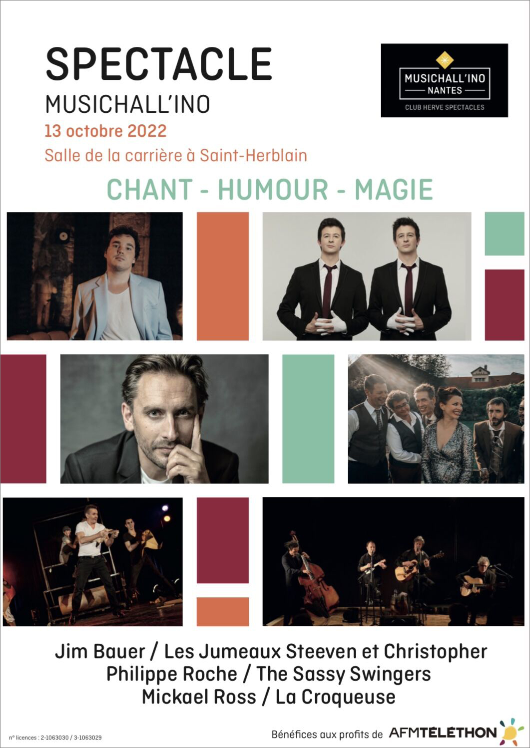 MUSICHALL'INO Nantes - Lancement d'un premier spectacle