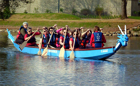 Dragon Boat en action !